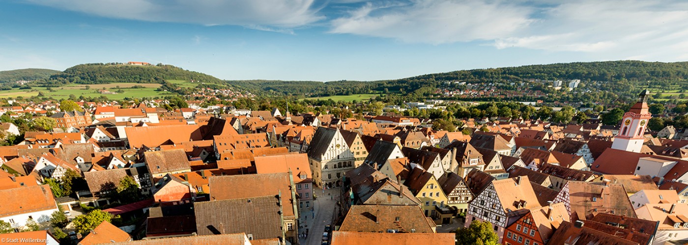 Stadt Weißenburg Luftbild