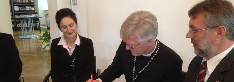 Bischof zu Besuch in Weißenburg