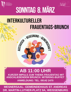 Plakat Internationaler Frauentag 2026