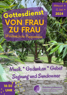 Gottesdienst von Frau zu Frau