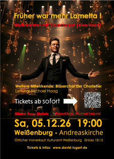Weihnachten mit David Lugert