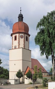 Alesheim, Kirche St. Emmeram Außenansicht