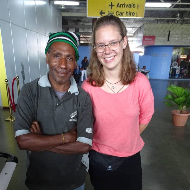 Tony Kundang und Ramona Leibinger
