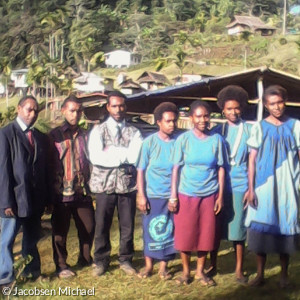 Boana Jugenddelegation aus PNG 2015